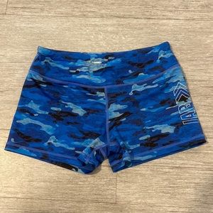 IAB MFG BOOTY SHORT - ATHLETIC - BLUE CAMO - MEDIUM